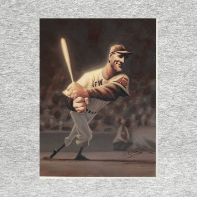 Lou Gehrig by JamesBennettArt